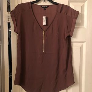 Express short sleeve top